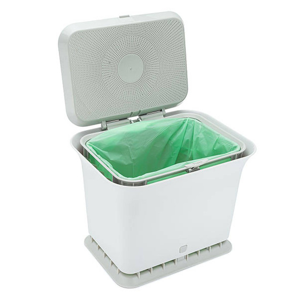 FULL CIRCLE -ODOR FREE KITCHEN COMPOST COLLECTOR | FC11301-GY