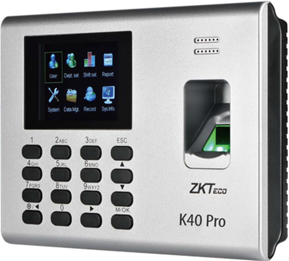 ZKTeco K40 Pro Time & Attendance & Access Control Terminal | k40