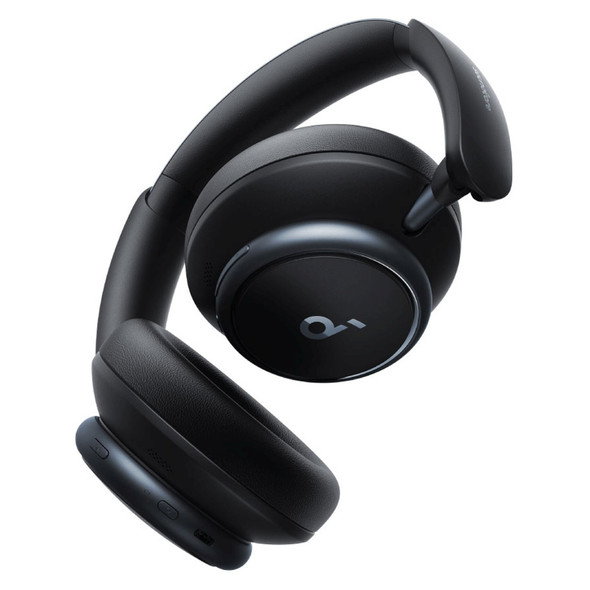 Anker Soundcore Space Q45 wireless noise cancelling headphones black over ear Bluetooth ANC