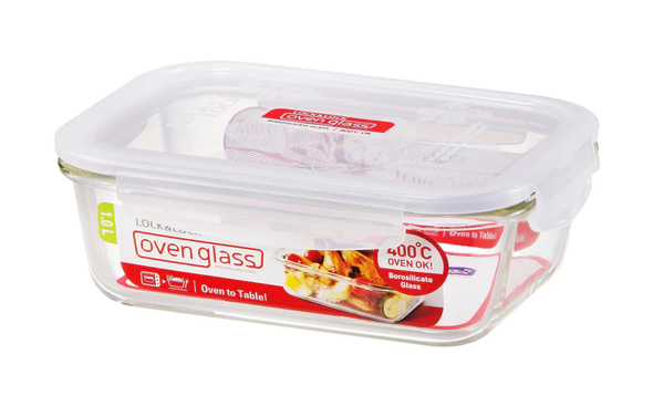 LocknLock Ovenglass Euro Rectangular 740ml | LLG429