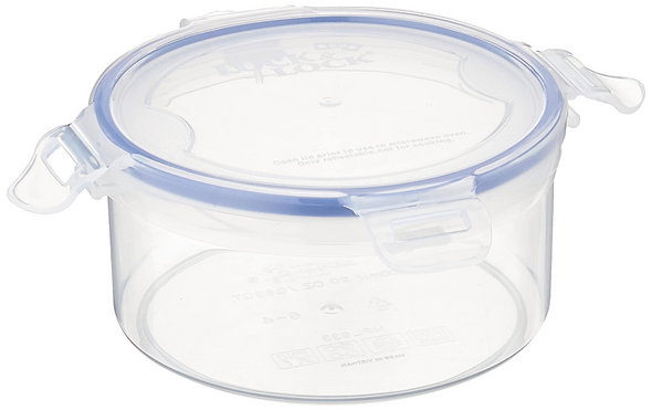 LocknLock Round Short Food Container 600ml | LLHPL933