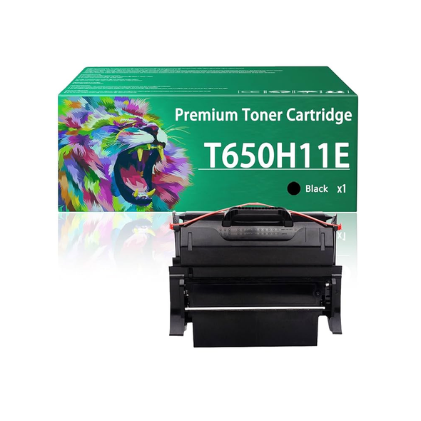 Lexmark T650 High Yield Original Toner - Black | T650H11E