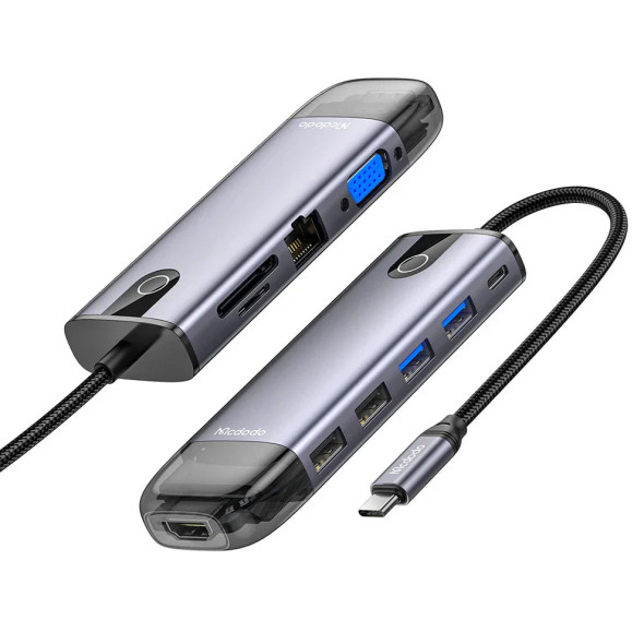 Mcdodo USB-C 10-in-1 Dongle HUB | HU-742