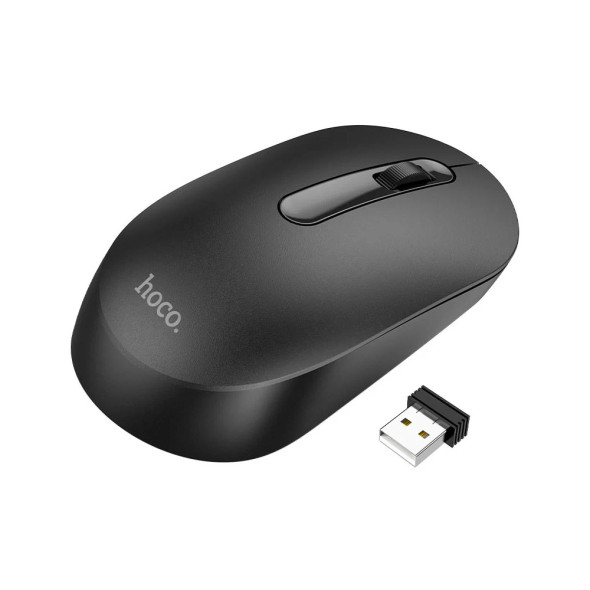 Hoco 2.4G Wireless Mouse - Black | GM14