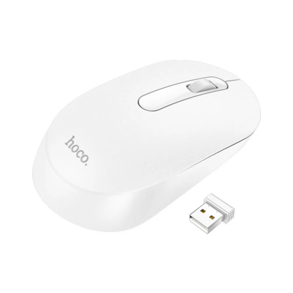 Hoco 2.4G Wireless Mouse - White | GM14