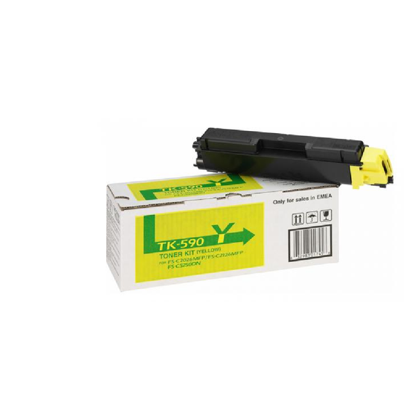 Kyocera TK590 Original Toner - Yellow | TK590YE