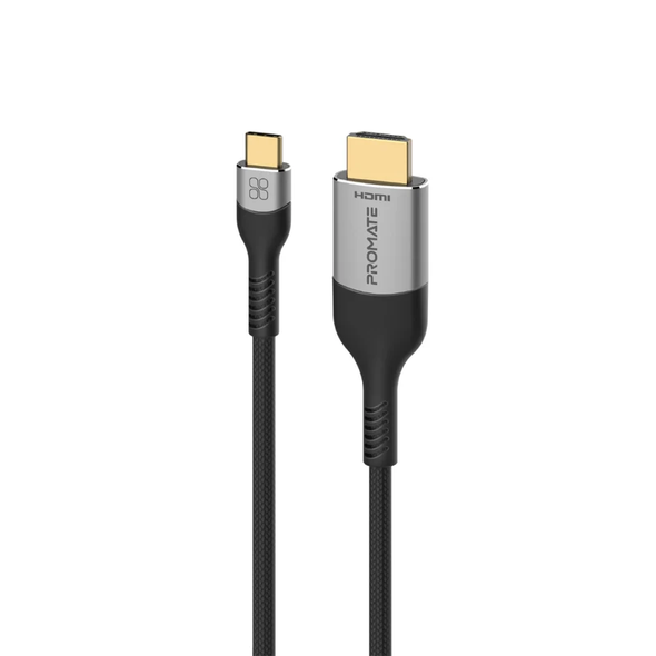 Promate 8K CrystalClarity™ USB-C to HDMI® Cable | MediaCord-8K