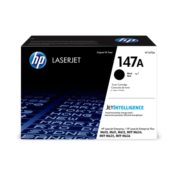 HP 147A Original LaserJet Toner Cartridge - Black | W1470A