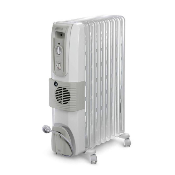 DeLonghi Oil-Filled Radiator Heater with Fan 9 Fins | KH770925V