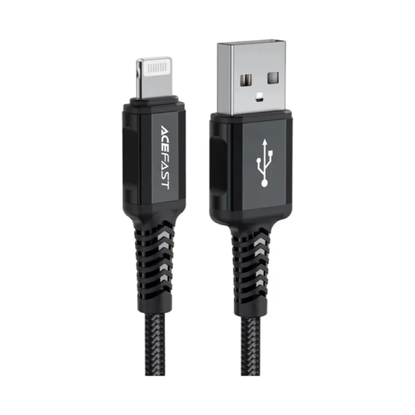 ACEFAST C4-02 USB-A to Lightning Fast Charging Cable - 1.8m Length - Durable Braided Design - High-Speed Data Transfer | ACEF-C4-02
