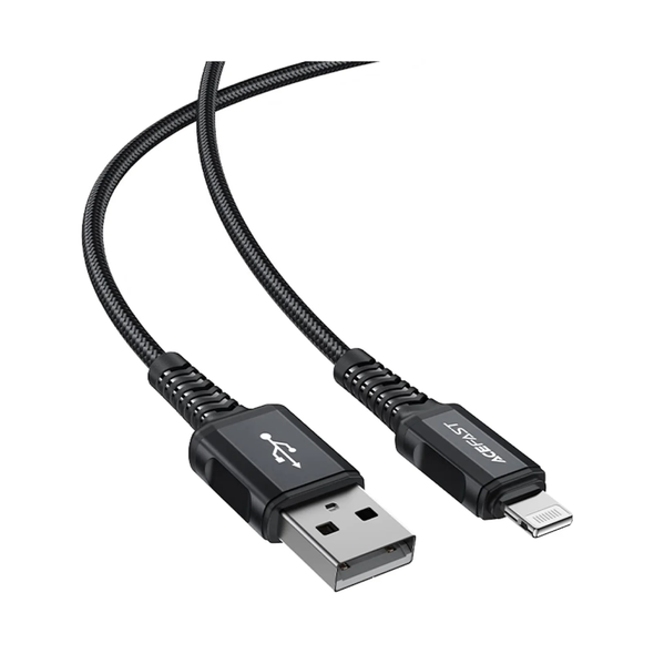 ACEFAST C4-02 USB-A to Lightning Fast Charging Cable - 1.8m Length - Durable Braided Design - High-Speed Data Transfer | ACEF-C4-02