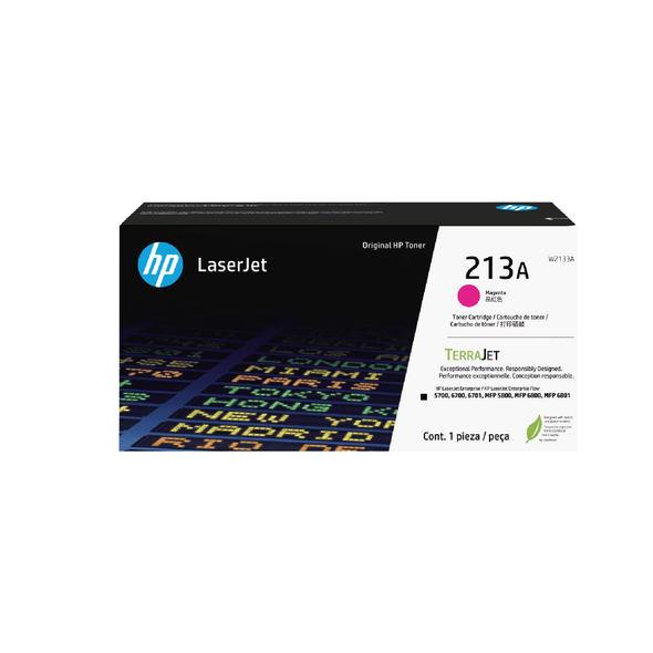 HP 213A Original LaserJet Toner Cartridge - Magenta | W2133A