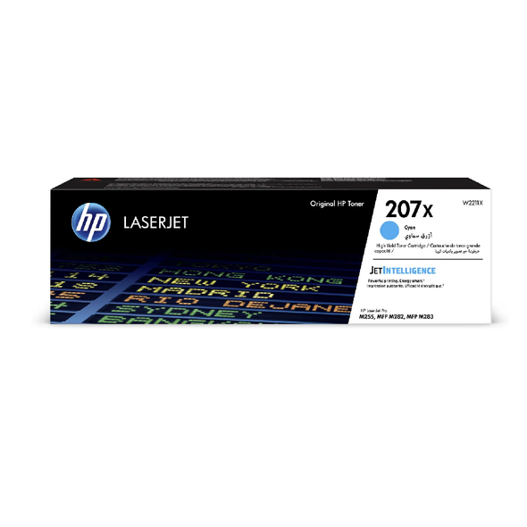 HP 207X High Yield Original LaserJet Toner - Cyan | W2211X