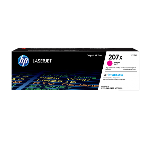 HP 207X High Yield Original LaserJet Toner - Magenta | W2213X