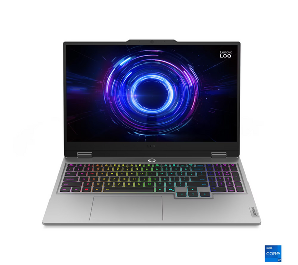 Lenovo LOQ 15.6" Gaming Laptop - Intel Core i7-14700HX - RAM 24 GB - SSD 512 GB - NVIDIA GeForce RTX 5060 - Luna Grey | 83JE009WPS