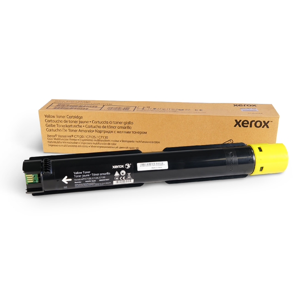 Xerox For VersalinkC7120/25 High Capacity Original Toner - Yellow | 006R01827 Xerox For VersalinkC7120/25 High Capacity Original Toner - Yellow | 006R01827