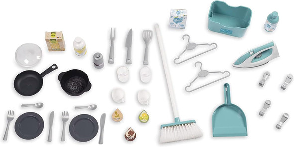 Smoby Tefal Cuisine Clean 2-in-1 Kitchen with Washing Machine | 311050