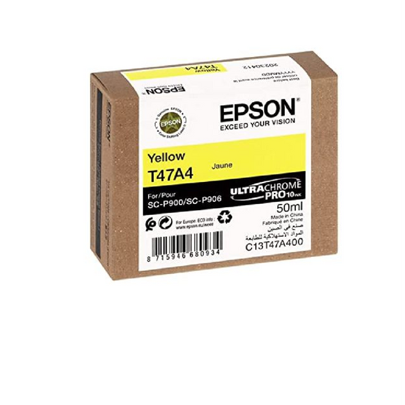 Epson T47A4 50ml Original Ink Cartridge - Yellow | C13T47A400