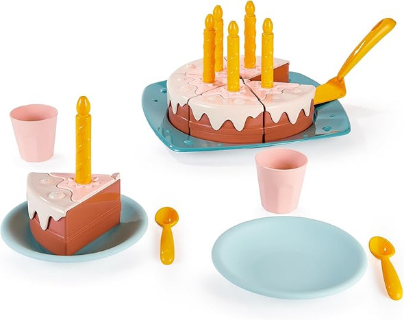 Ecoiffier Vert Azur Birthday Cake Set | 0001680 Ecoiffier Vert Azur Birthday Cake Set | 0001680