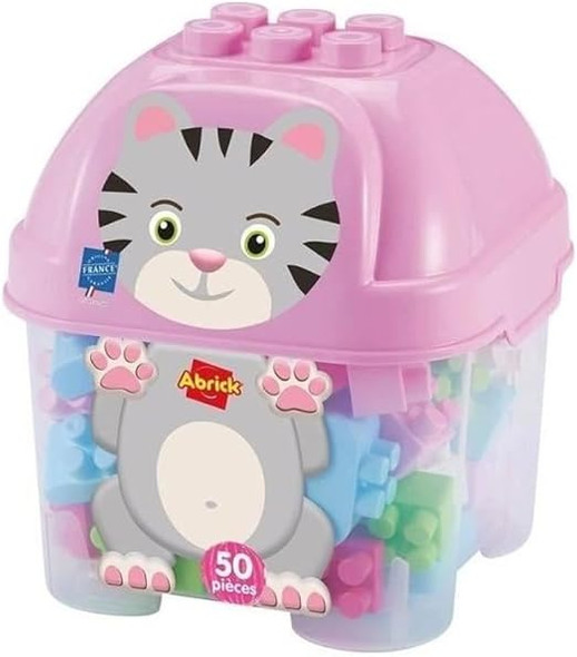 Ecoiffier Abrick Kitty Box – 50 Pieces | 0001928 Ecoiffier Abrick Kitty Box – 50 Pieces | 0001928