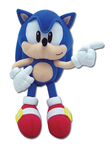Sonic the Hedgehog Plush Toy 25 cm - Soft Stuffed Figure, Blue Character | 116