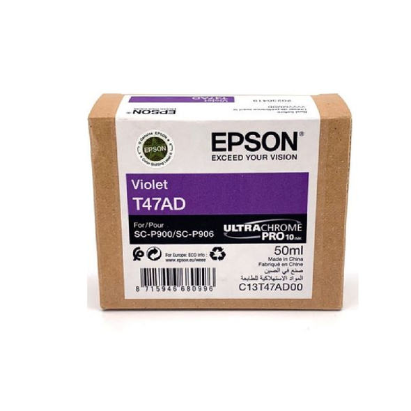 Epson T47AD Original 50ml Ink Cartridge - Violet | C13T47AD00