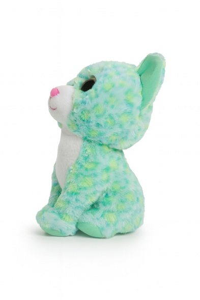 Green & Blue Spotted Plush Toy - Soft Stuffed Animal | 547-1