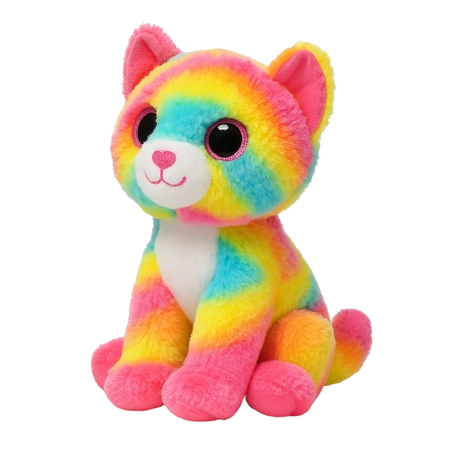 Rainbow Plush Toy - Soft Multicolor Stuffed Animal | 547-1