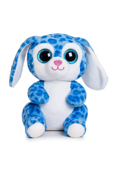 Blue Bunny Plush Toy - Soft Stuffed Rabbit with Floppy Ears | 547-1 Blue Bunny Plush Toy - Soft Stuffed Rabbit with Floppy Ears | 547-1
