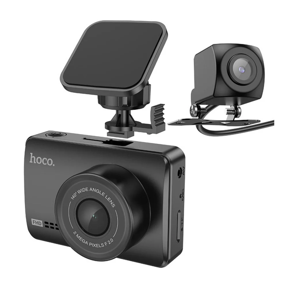 Hoco Dual Channel Dash Cam / Driving Recorder | DV3