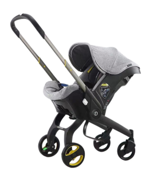 Kidilo Baby Stroller & Car Seat Combo – 2-in-1 Travel System, Grey | 531-5