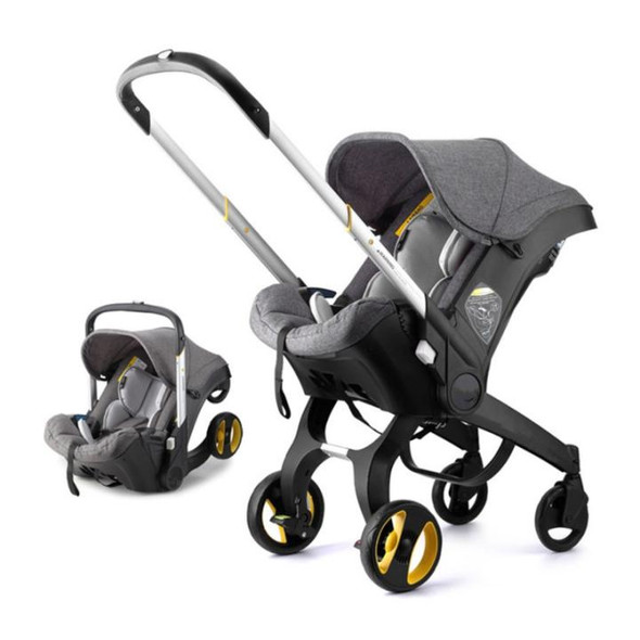 Kidilo Baby Stroller & Car Seat Combo – 2-in-1 Travel System, Grey | 531-5