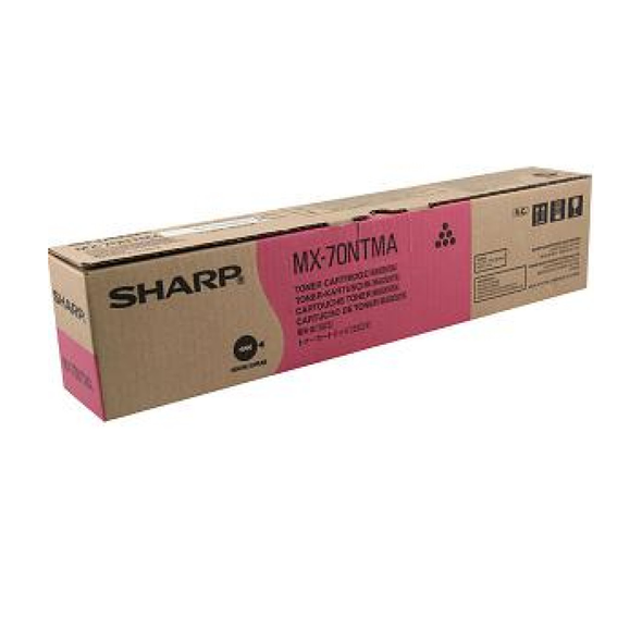 Sharp MX70NT For MX5500/6200 Original Toner - Magenta | MX70NTMG Sharp MX70NT For MX5500/6200 Original Toner - Magenta | MX70NTMG