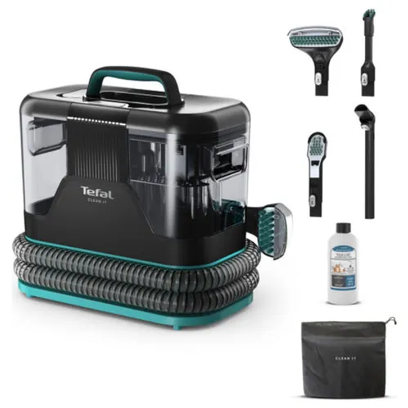Tefal Clean It Spot Cleaner - 750 W Portable Carpet & Upholstery Cleaner | IZ5020M0