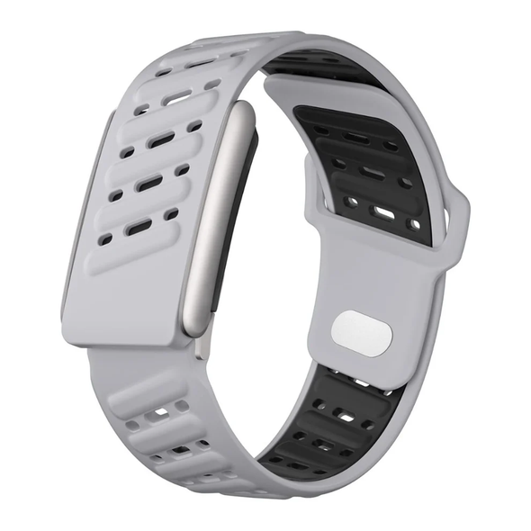 Whoop 5.0 Peak Silicone Sport Replacement Band - Light Grey | WHOOP5.0-SPORTBAND/D2
