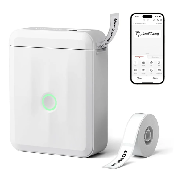 NIIMBOT D110 Label Maker Machine Thermal Printer - White | D110