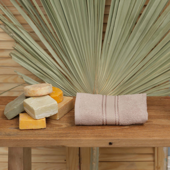 Karaca Home Daily Soft 100% Cotton Towel 30x50cm [Beige] | 200.20.01.0219