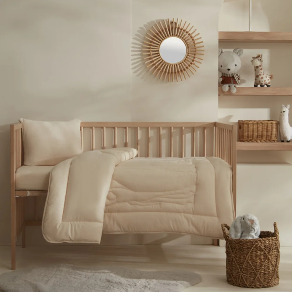 Karaca Home Baby Bunny Quilted Comfort Set Powder | 8680214398036 Karaca Home Baby Bunny Quilted Comfort Set Powder | 8680214398036