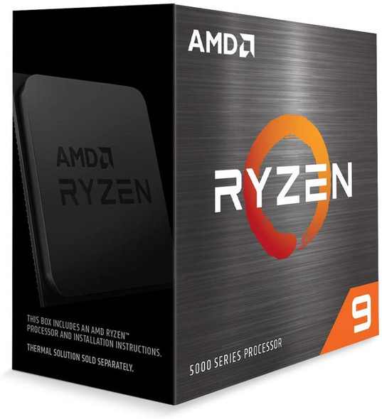 AMD Ryzen 9 5900X - 12 Core AM4 Boxed CPU - HeatSink Not Included | 100-100000061WOF