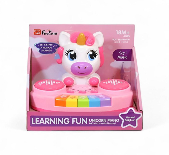 Learning Fun Unicorn Music Piano | 35869B Learning Fun Unicorn Music Piano | 35869B