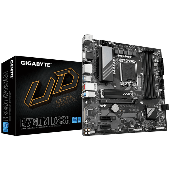 Gigabyte B760M DS3H DDR5 for 12th/13th/14th Gen Motherboard | B760M DS3H