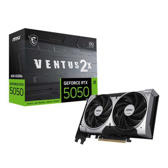 MSI GeForce RTX 5050 8G VENTUS 2X OC Graphic Card | RTX 5050