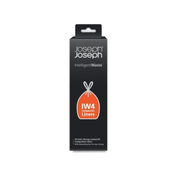 Joseph Joseph IW4 Compaction Heavy Duty General Waste Bags - Pack of 20 | 30027 Joseph Joseph IW4 Compaction Heavy Duty General Waste Bags - Pack of 20 | 30027