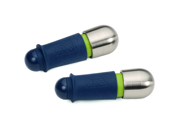 Joseph Joseph Barwise Twist-Lock Wine Stoppers Set of 2 | 20110 Joseph Joseph Barwise Twist-Lock Wine Stoppers Set of 2 | 20110