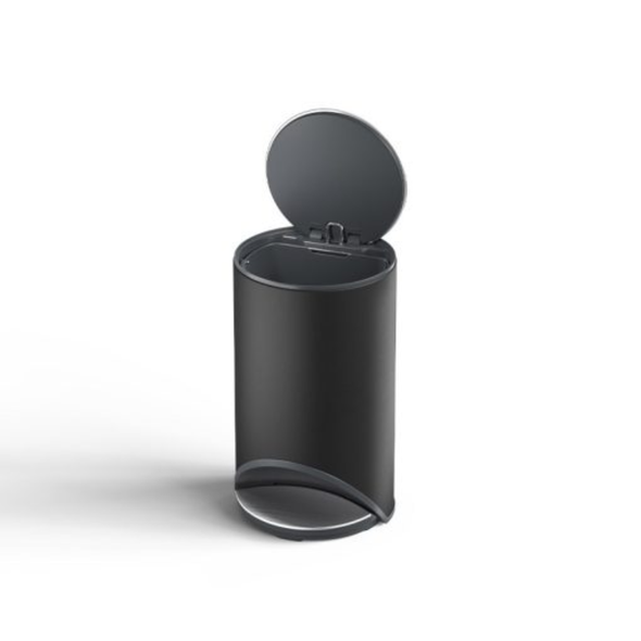 Joseph Joseph Arcâ„¢ 10L Easy-push Matt Black Pedal Bin | 30151 Joseph Joseph Arcâ„¢ 10L Easy-push Matt Black Pedal Bin | 30151