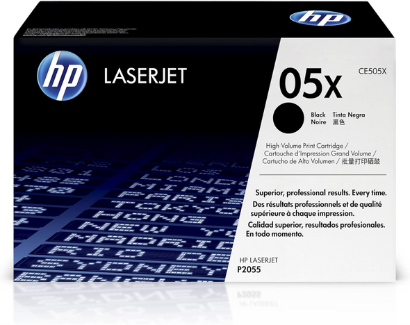 HP 05X High Yield Compatible LaserJet Toner - Black | CE505X HP 05X High Yield Compatible LaserJet Toner - Black | CE505X