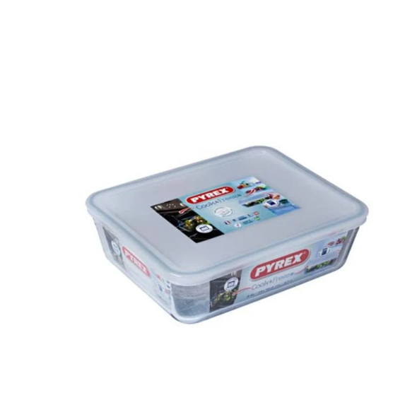Pyrex 3 rectangular dish with Lid | 912S987 Pyrex 3 rectangular dish with Lid | 912S987