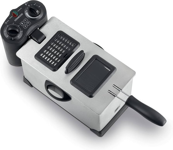 Kenwood Deep Fryer 3L, 2000W Silver-Black | DFM50.000SS