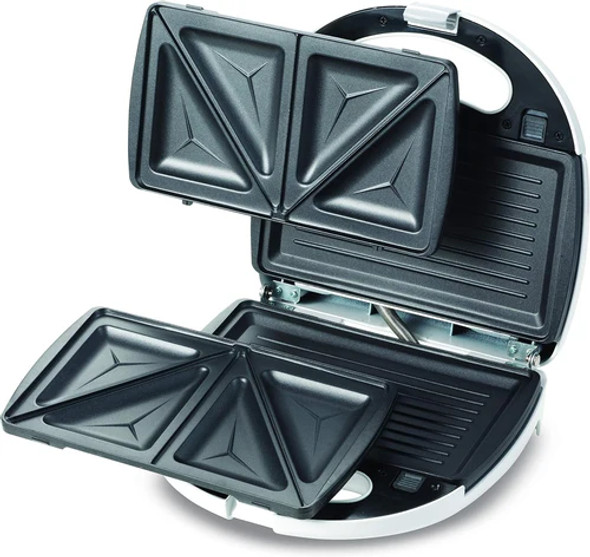 Kenwood Sandwich Maker, 2 in 1, Grill, 750W | SMP01.A0WH
