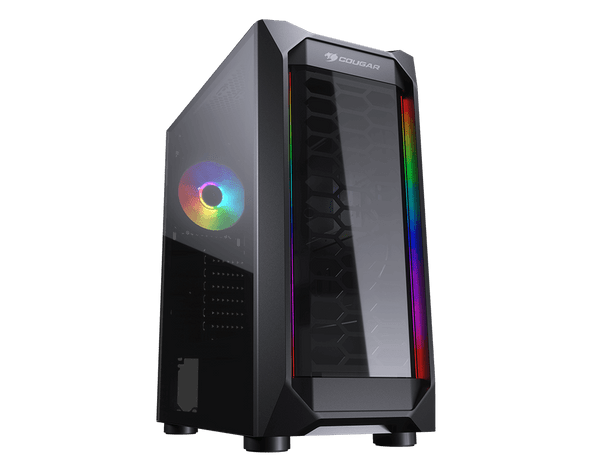 COUGAR MX410-T Powerful and Compact Mid-Tower Case with Dual ARGB Strips | MX410-T